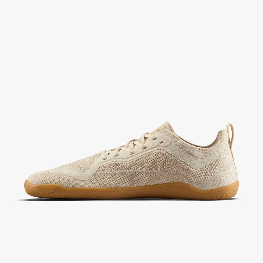 NEW VivoBarefoot Primus Lite Knit Mens sz 9 Coconut tan $170 gym sneaker shoe - Picture 5 of 6